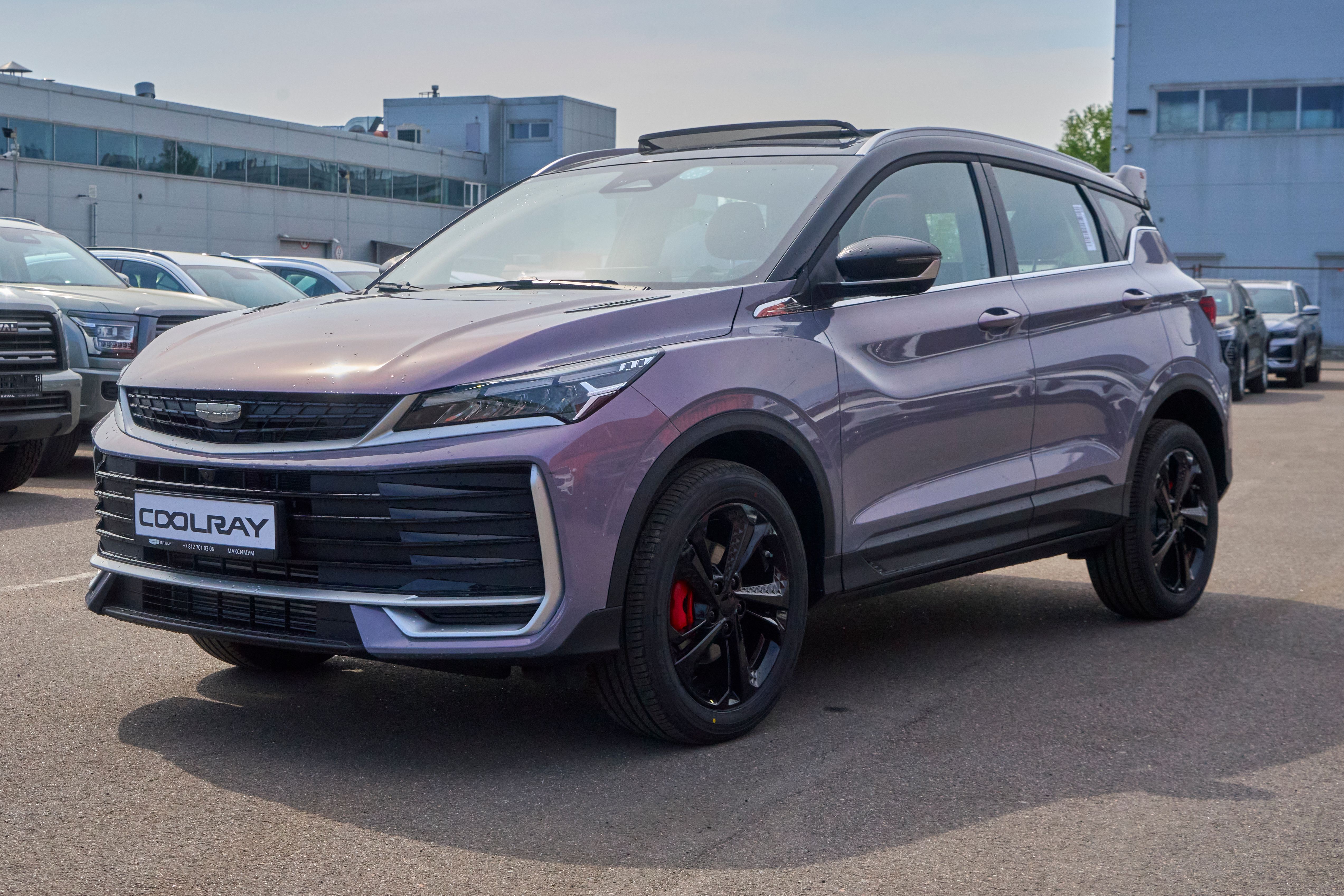 Geely COOLRAY Эксклюзив/Exclusive 1,5T 7АКП передний привод