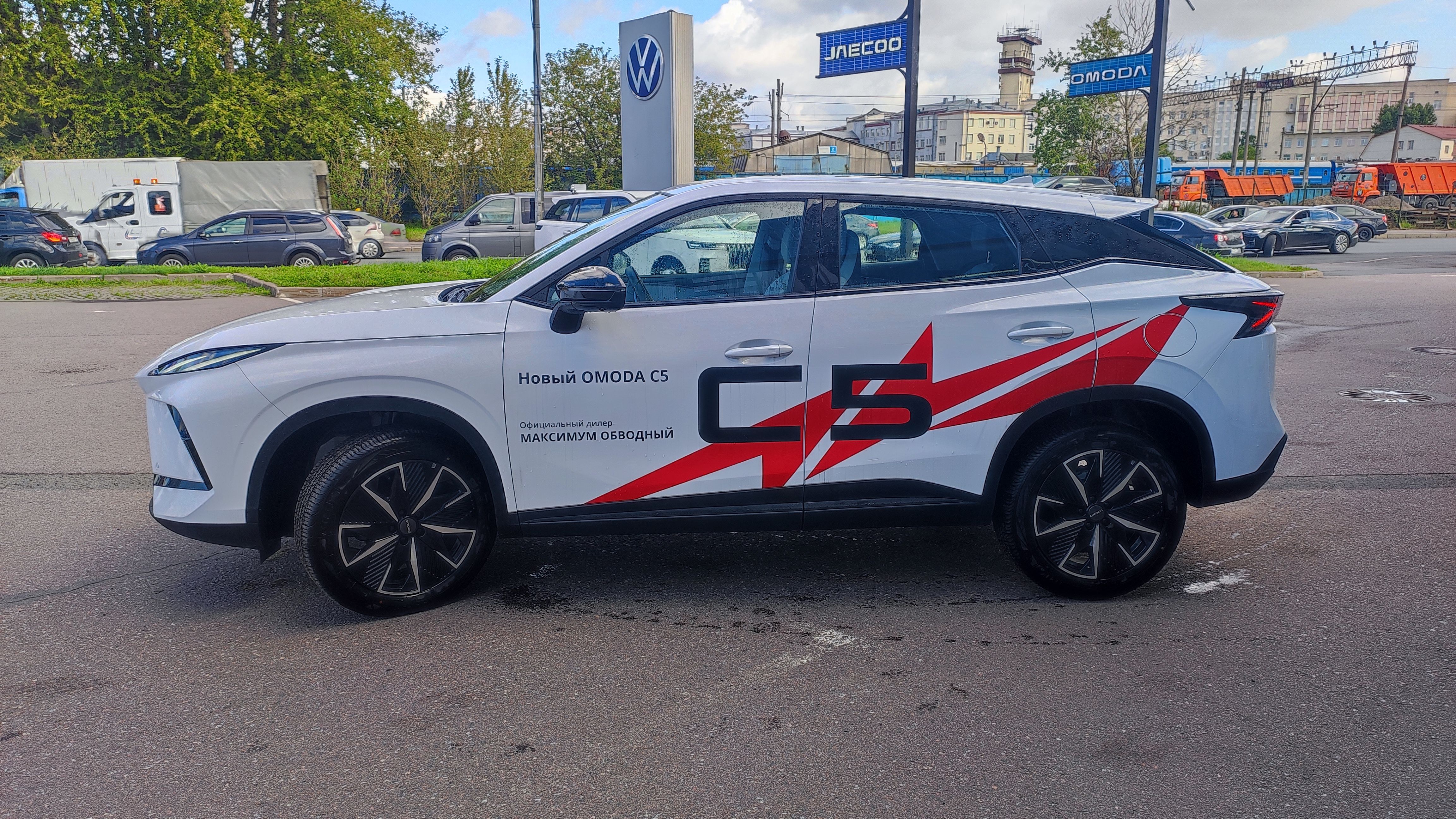 OMODA C5 2026 года, 3 458 км - вид 4